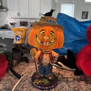 Trick or Treat Jack O Lantern Halloween Holiday Decor Table Lamp